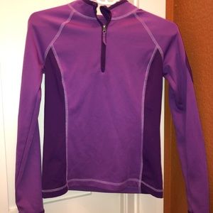 PURPLE JUNIORS PULLOVER